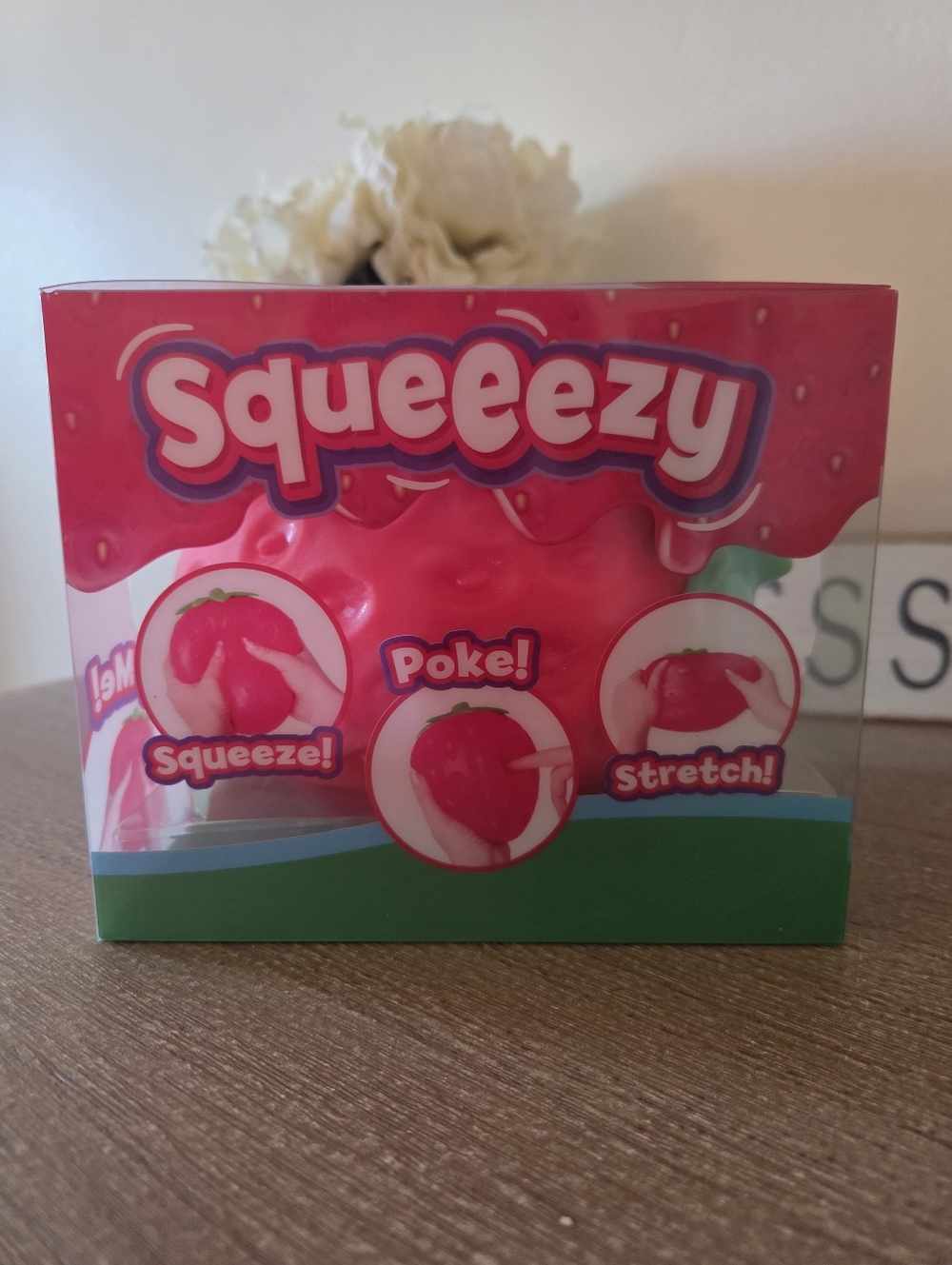 Squeeezy Strawberry Squishy- Price Is Firm